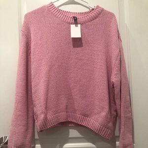 NWT! PINK CUTE SWEATER